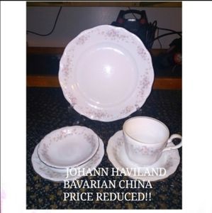 JOHANN HAVILAND BAVARIA GERMANY FINE CHINA 23 PIECES